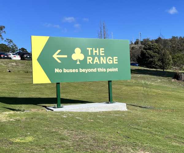 The range entry sign
