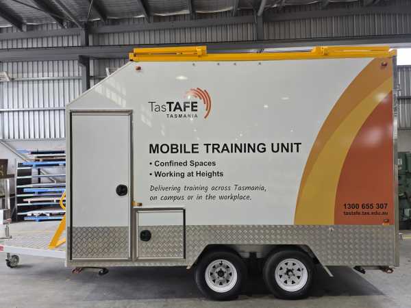 Mobile Trailer Wrap