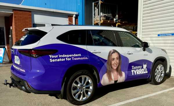 Custom Vehicle wrap Tammy Tyrell