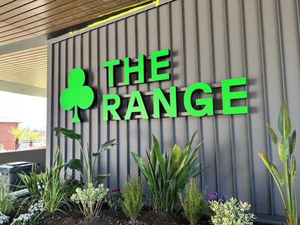 Illuminated signage the range