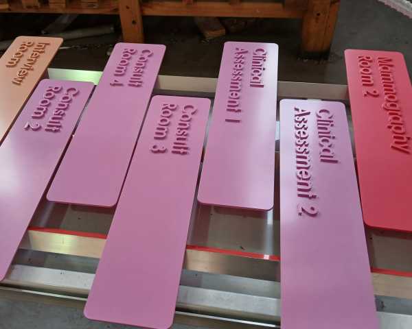 Acrylic signage 2