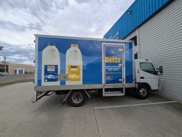 Betta Truck Wrap Vehicle signage