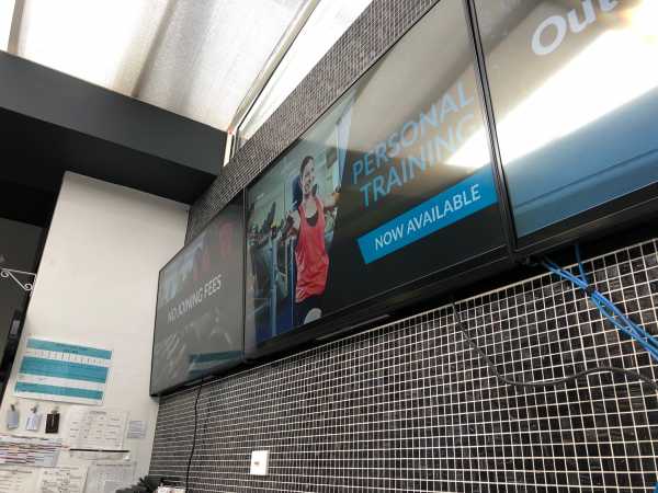 Digital Signage Think Big Launceston Aquatic Centre