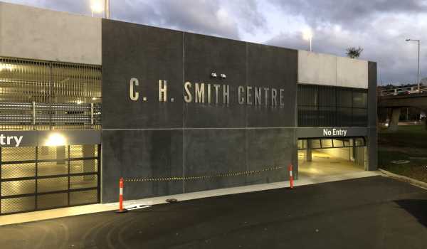 CH Smith Centre, Launceston - Laser Cut Building Sign