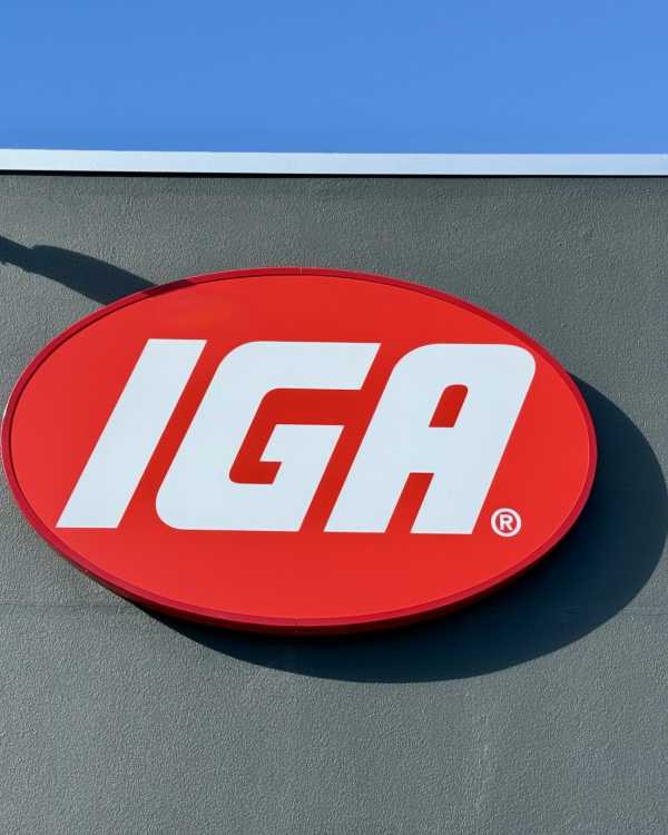Illuminated light box IGA