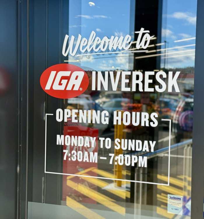 Cut Vinyl door signage