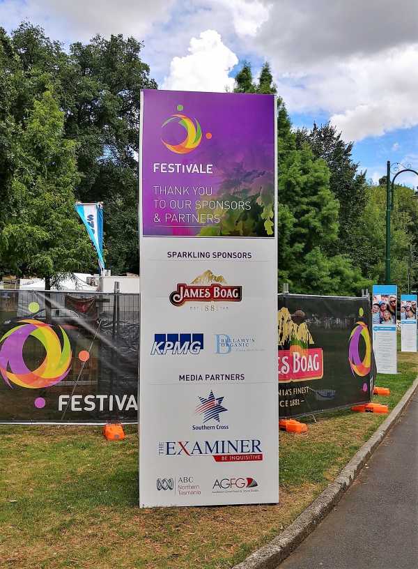 Festivale Portable Event Signage