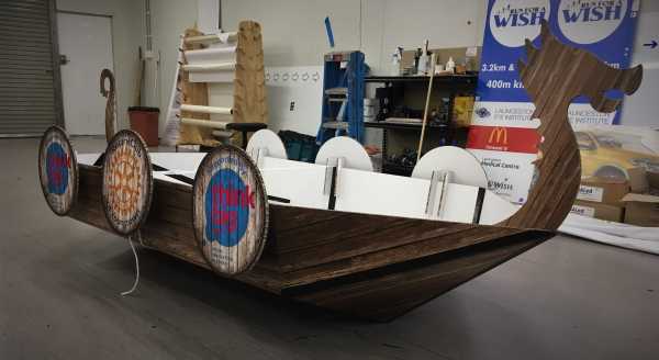 Rotary Viking Boat Print And Cut Xboard