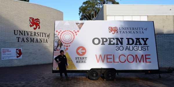 University Of Tasmania Billboard Trailer