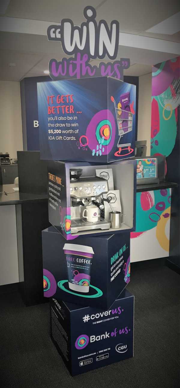 Bank Of Us - Point Of Sale Stand