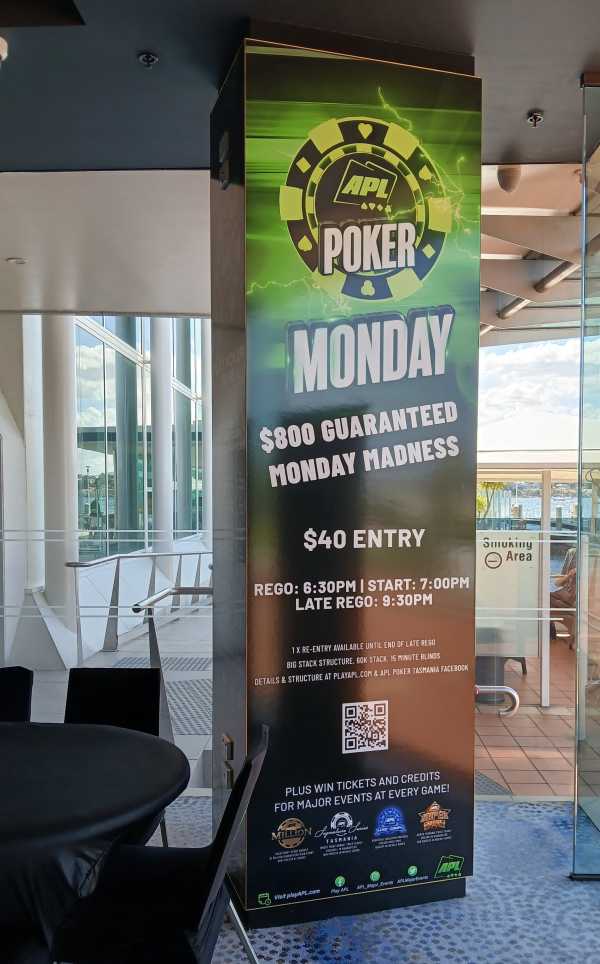 Event signage Hobart