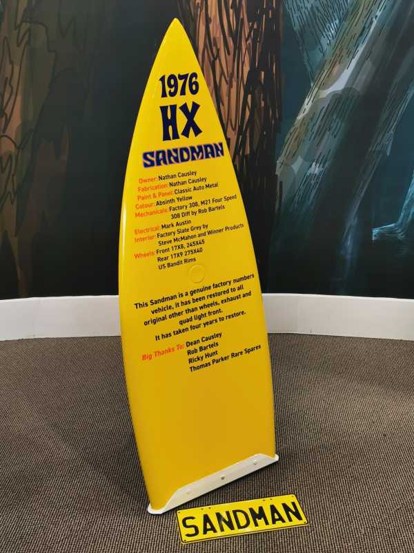 Event Signage Sandman Surfboard