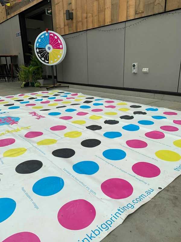 Think Big Printing - Event Signage, Giant Twister Corflute