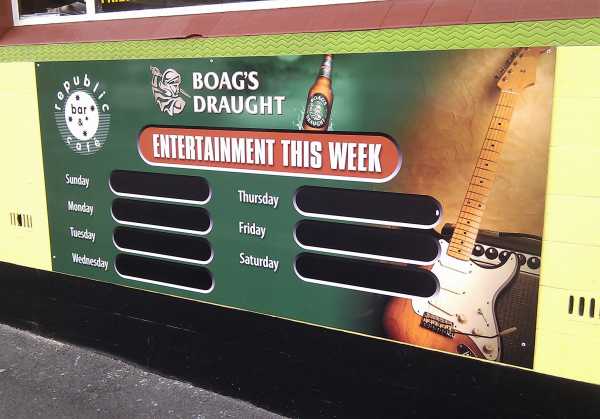 Boags - Pub Wall Sign