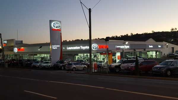 Launceston Toyota - Illuminated Signage