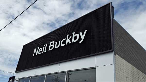 Neil Buckby Renault Signage Uilluminated