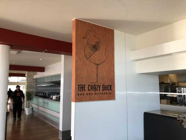 The Crazy Duck - Wall Sign
