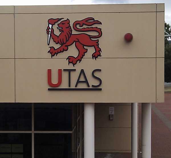 Utas Building Signage