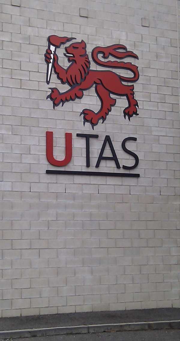 Utas Wall Sign