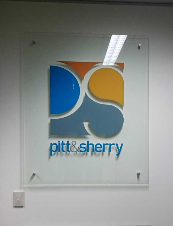 Pitt Sherry Office Sign Acrylic Sign