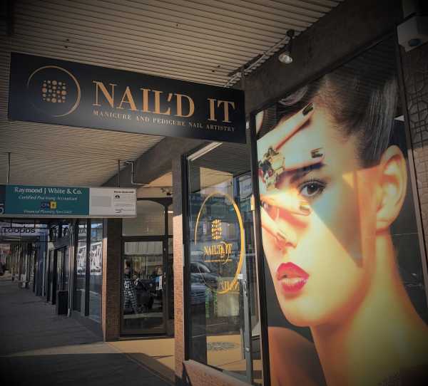 Naild It Launceston - Shop Signage