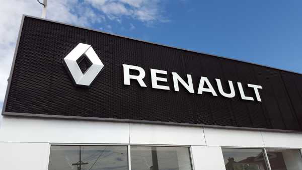 Neil Buckby Renault Building Signage