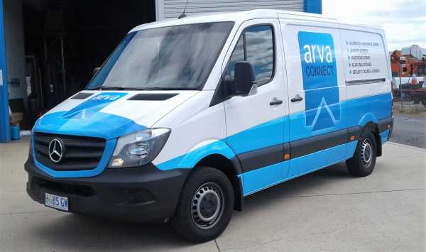 Arva Van Fleet - Vehicle Wrap