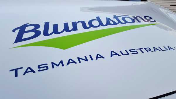 Blundstone Tasmania Australia Vehicle Wrap Hobart