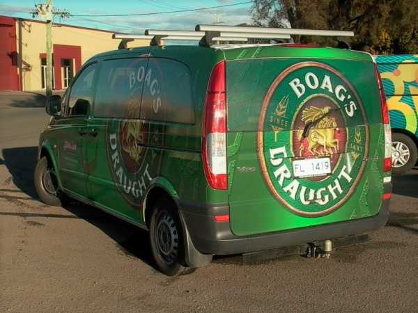 Boags Draught Service Van - Vehicle Wrap