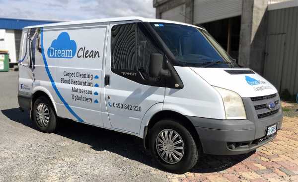 Dream Clean - Van Signage and Wrap