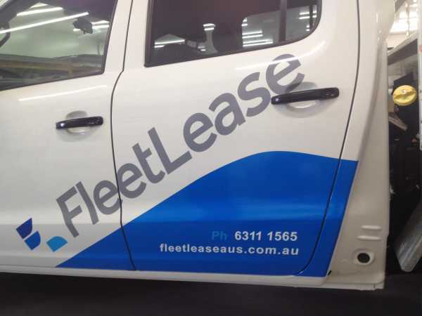 Fleet Lease - Vehicle Wrap Signage