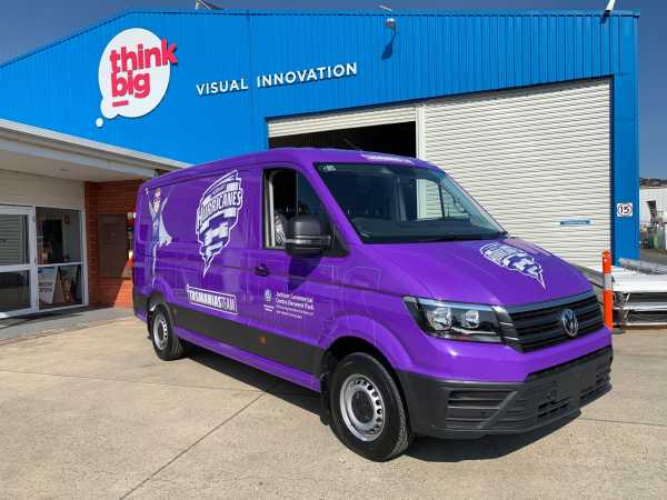 Hobart Hurricanes - Vehicle Wrap - Van