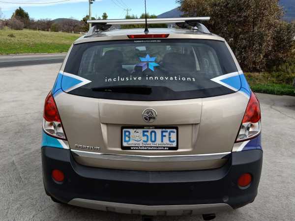 Inclusive Innovations Tasmania - Vehicle Signage, Hobart