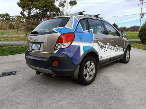 Inclusive Innovations Tasmania - Vehicle Signage, Hobart