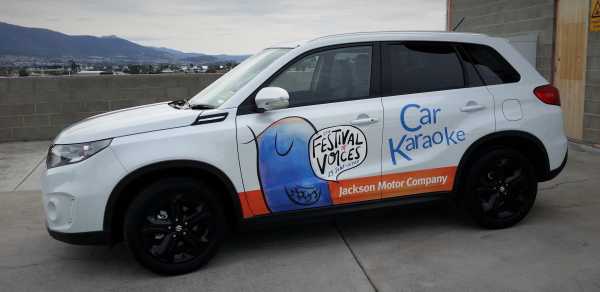 JMC Car Karaoke - Vehicle Wrap, Hobart