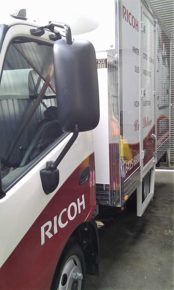 Ricoh Truck Vinyl Wrap