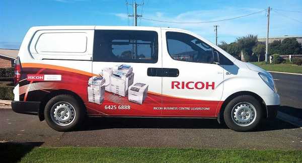 Ricoh - Vehicle Wrap - Van Signs
