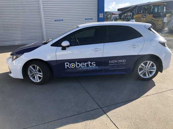 Roberts Real Estate - Vehicle Wrap