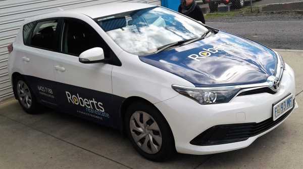 Roberts Rentals - Car Wrap Vehicle Graphics