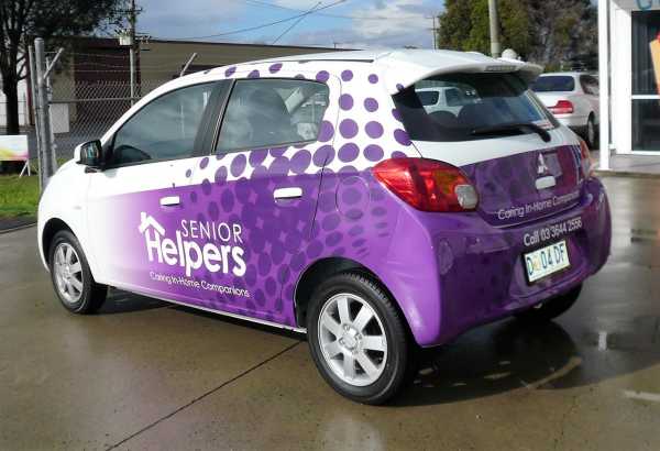 Senior Helpers - Car Wrap Vehicle Signage