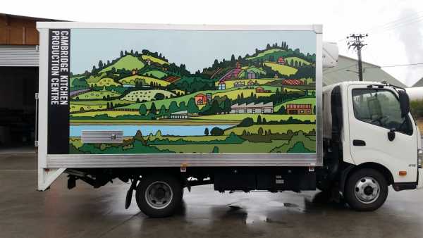 Cambridge Kitchen - Truck graphics, Hobart