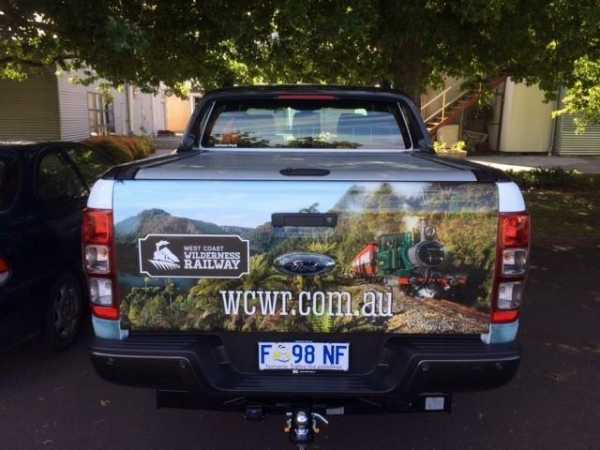 West Coast Tasmania -Vehicle Signage