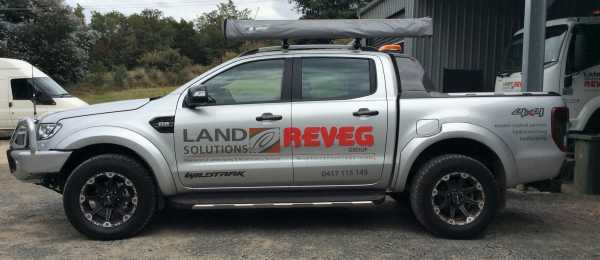 Land Solutions Vehicle Signs