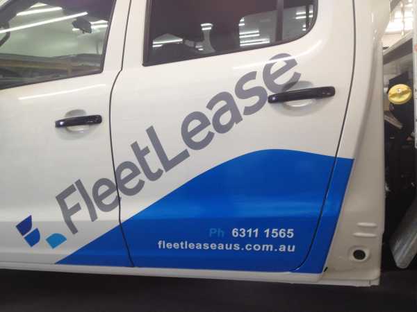 Fleet Lease - Vehicle Wrap Signage