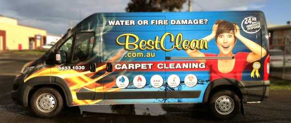 Best Clean - Vehicle Wrap, Van Signage