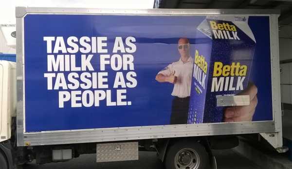 Betta Milk - Truck Wrap Signs Fleet Graphics