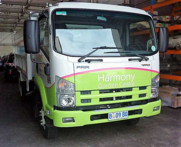 Harmony Garden Centre -  Truck Wrap Vehicle Wrap Truck Signs