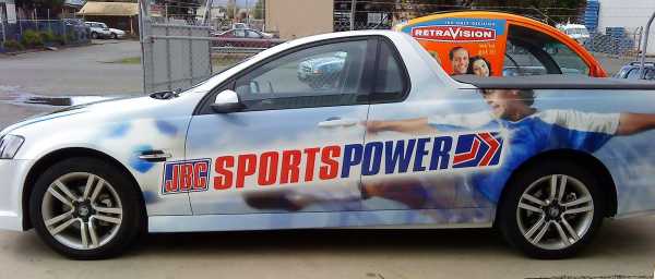 Sports Power - Vehicle Signs Wrap