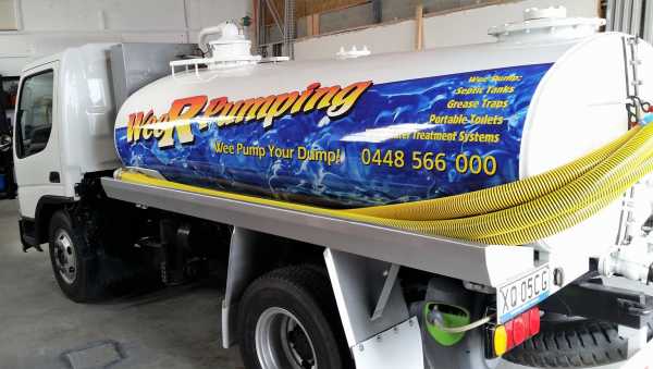 Wee Rpumping - Truck Wrap Graphics