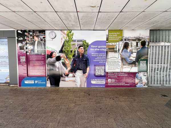 Launceston Wall Signage